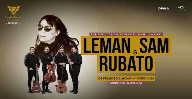 Leman Sam ile Rubato Londra konseri 2 Şubat’ta