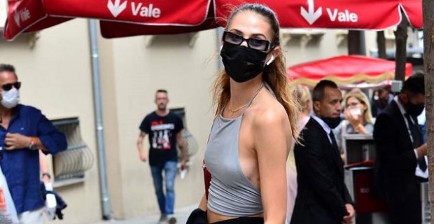 Sütyen giymedi, tüm dikkatleri çekti, Miss Turkey 2019 güzeli Simay Rasimoğlu şıklığıyla dikkat çekti