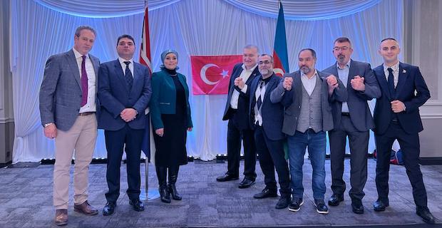 Azerbaycan Ulusal Bağımsızlık günü ve Karabağ Zafer Bayramı Londra'da kutlandı