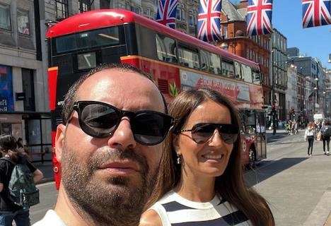 Hem iş hem tatil, Londra'nın tadını çıkardılar