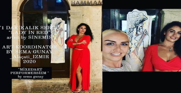 Sema Günay 'ın Mixedartperformersism adlı sanat akımı dikkat çekiyor