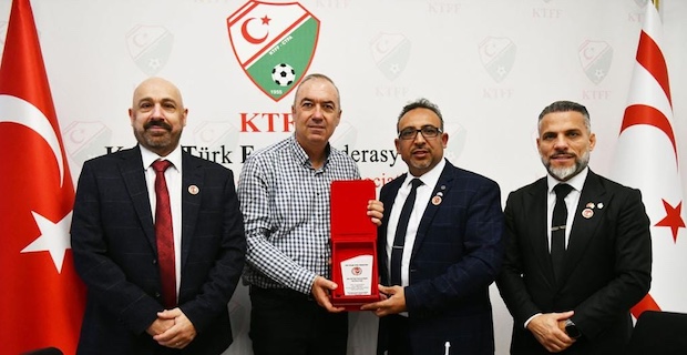 TTFF, Kuzey Kıbrıs Türk Futbol Federasyonu'nu ziyaret etti