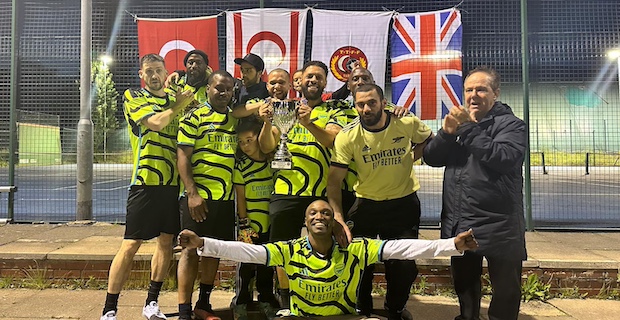 İngiltere Türk Toplumu Futbol Federasyonu Veteran kupası şampiyonları belli oldu