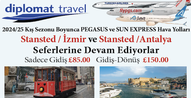 Londra'dan direk Gaziantep'e SunExpress ile 2025 uçuşları
