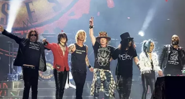 Guns N' Roses rock grubu, 32 yıl sonra Türkiye'ye geliyor