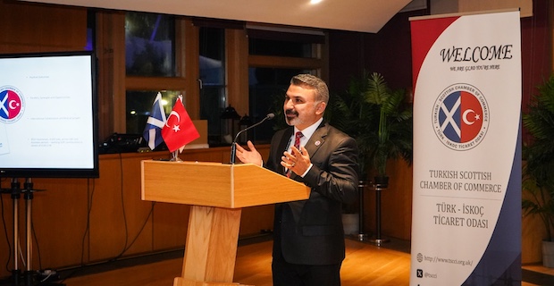 Türk-İskoç Ticaret Odası Başkanı Fırat, İskoçya ve Türkiye Arasında Ticari İşbirlikleri Güçleniyor