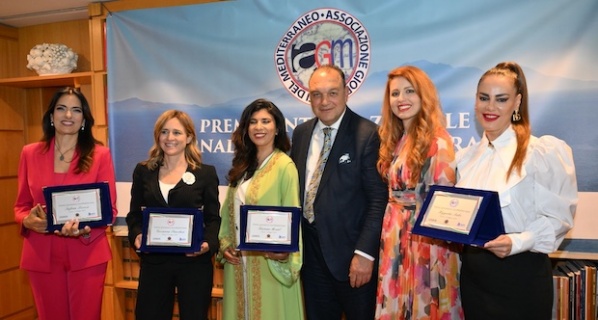 Uluslararası Avrupa Akdeniz Gazetecilik Ödül Töreni Roma'da yapıldı