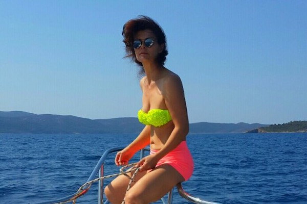 Hanımağa olarak kalan ünlü manken oyuncu ve sunucu Nilüfer Kurt