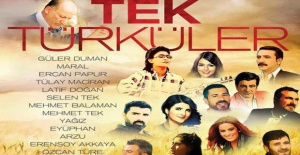 "Tek Türküler" albümünde Halk ozanı Mehmet Tek'in imzası