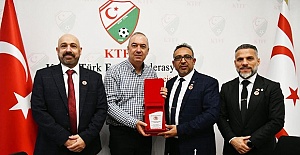 TTFF, Kuzey Kıbrıs Türk Futbol Federasyonu'nu ziyaret etti