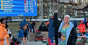 Ultra maraton yüzücüsü Bengisu Avcı,  İtalya'nın Molveno'da dünya rekoru kırdı