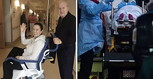 Hülya Koçyiğit Londra'da AVM'de alışveriş yaparken kaza geçirdi, ölümden döndü