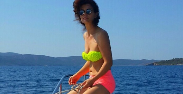 Hanımağa olarak kalan ünlü manken oyuncu ve sunucu Nilüfer Kurt